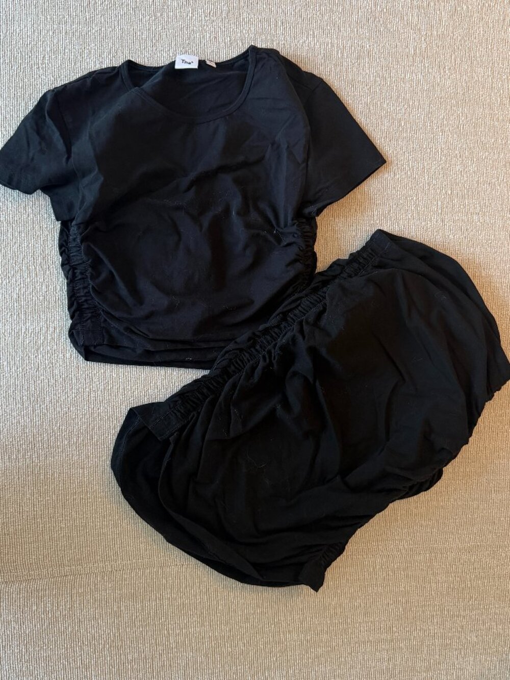 Tna / Aritzia Black tops and bottoms — grouping needs review